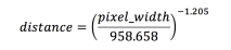 pixel-to-distance-eq